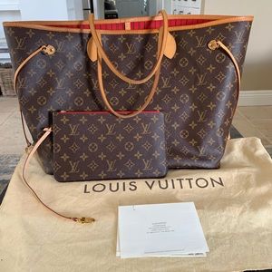 Louis Vuitton GM Neverfull monogram